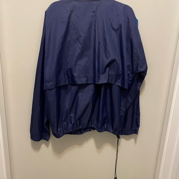 USA Olympic jacket in blue and teal green. embroidered on the left chest. Sz L - Picture 8 of 12